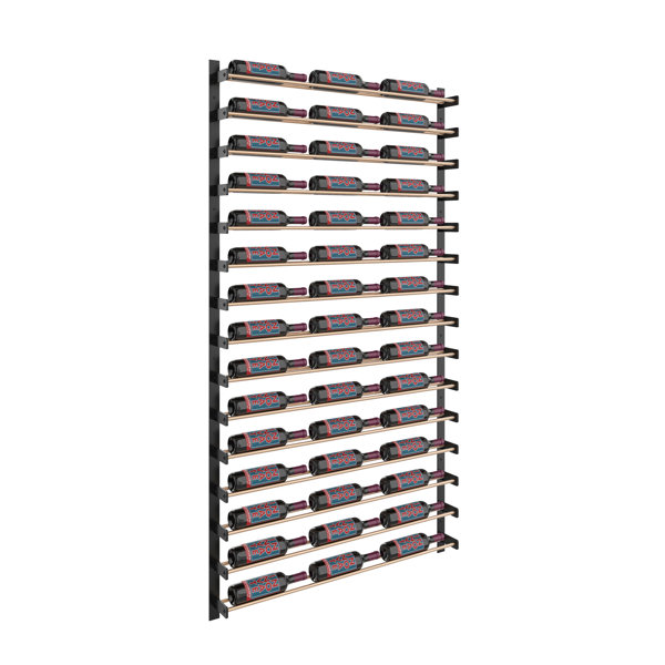 Latitude Run® Candrea 45 Bottle Metal Wall Mounted Wine Bottle Rack